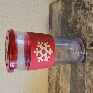 Snowflake/Christmas tumbler